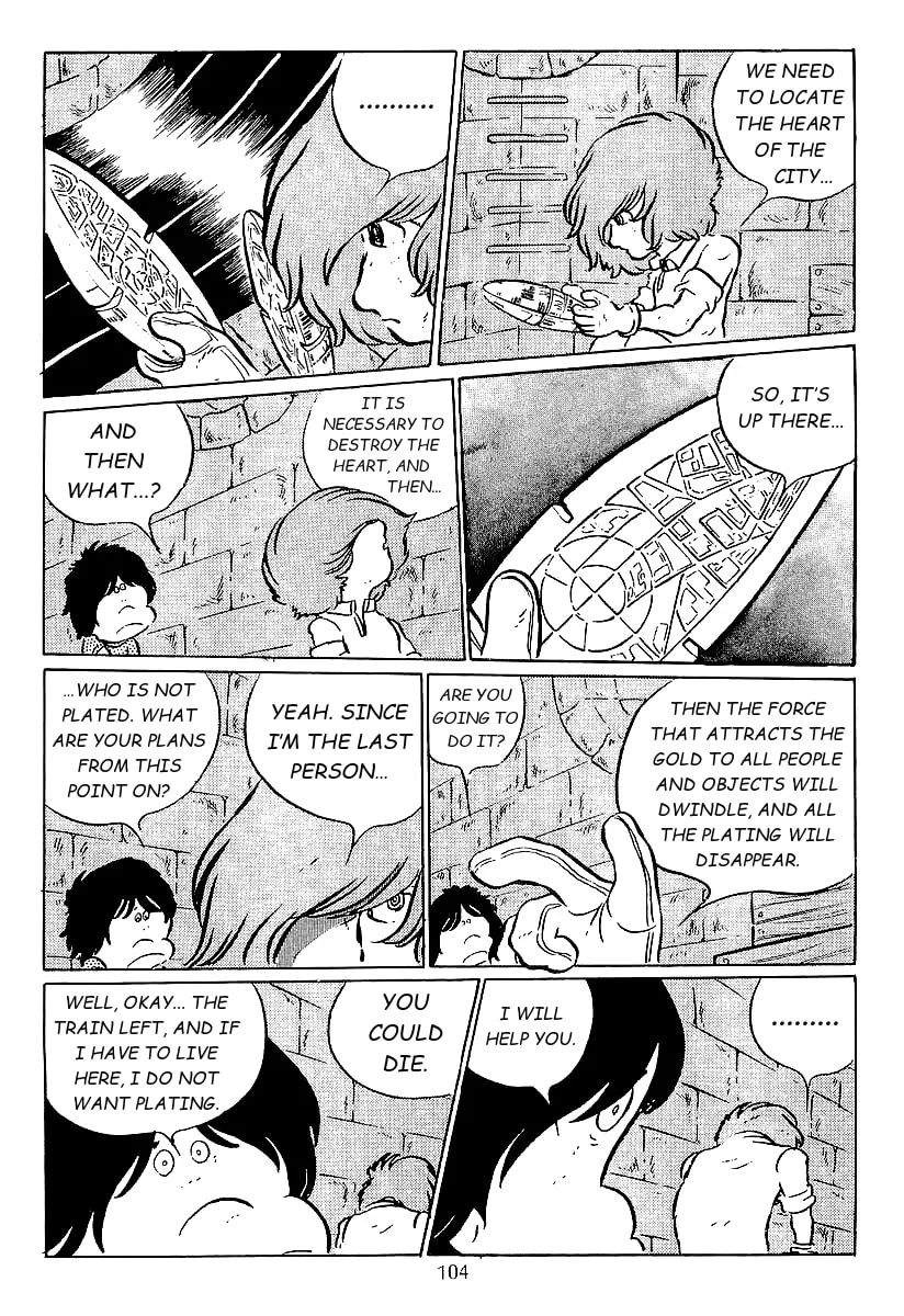 Read Galaxy Express 999 chapter 42 image 34 on Lezhin