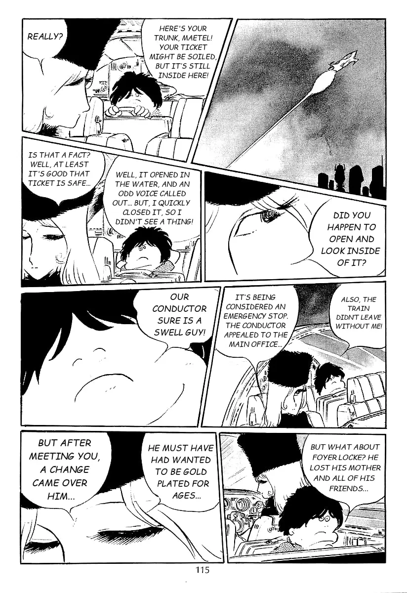 Read Galaxy Express 999 chapter 42 image 45 on Lezhin