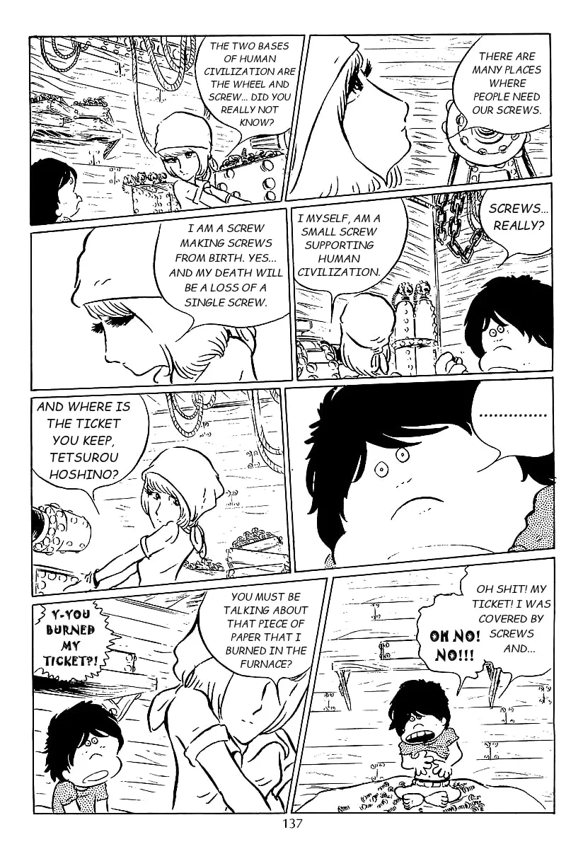 Read Galaxy Express 999 chapter 43 image 17 on Lezhin