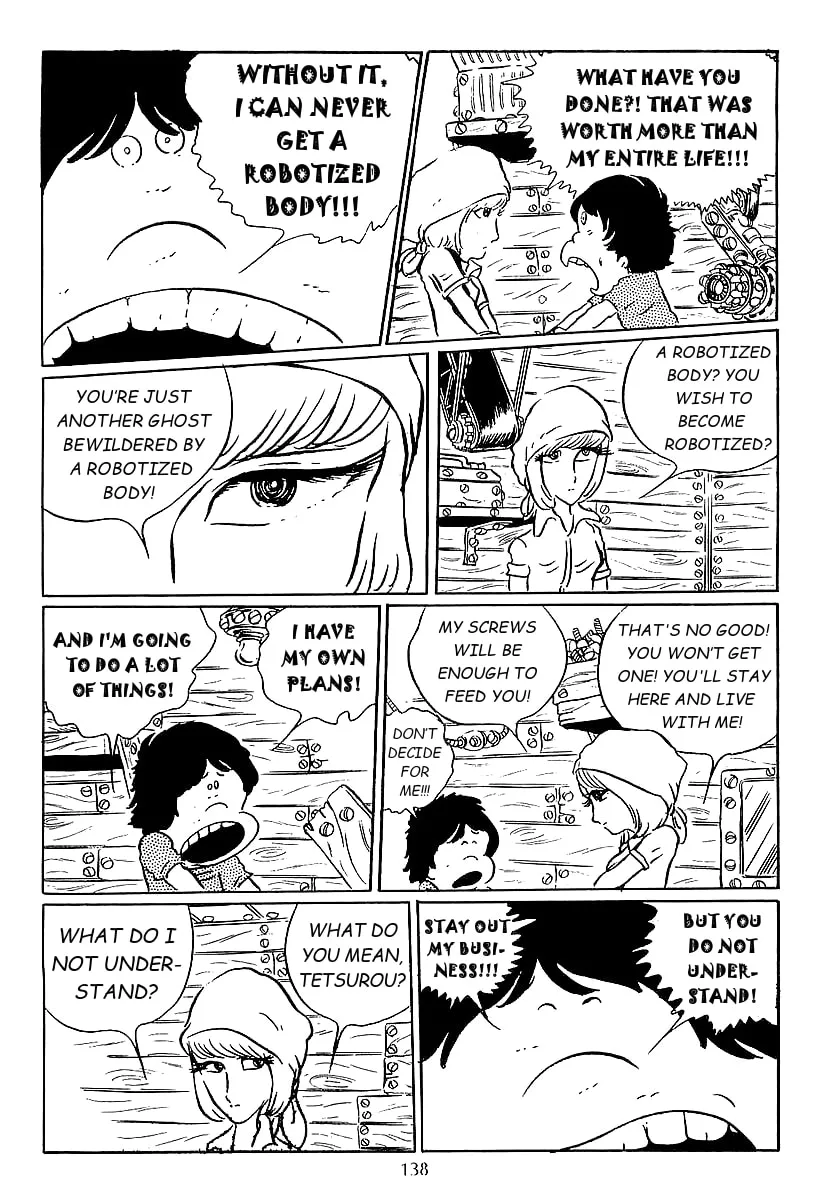 Read Galaxy Express 999 chapter 43 image 18 on Lezhin
