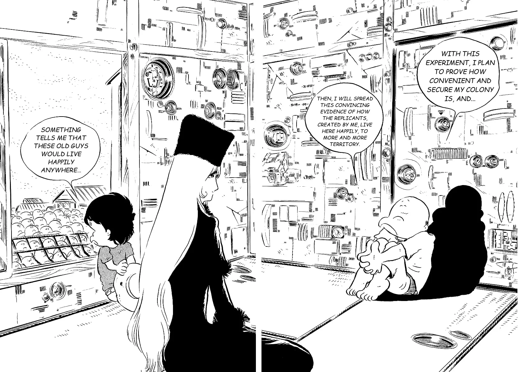 Read Galaxy Express 999 chapter 44 image 15 on Lezhin