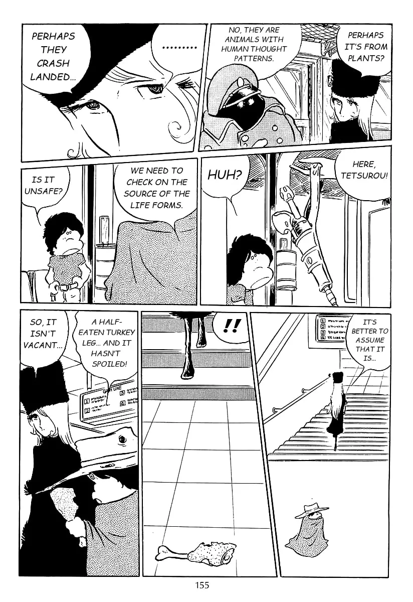 Read Galaxy Express 999 chapter 44 image 5 on Lezhin