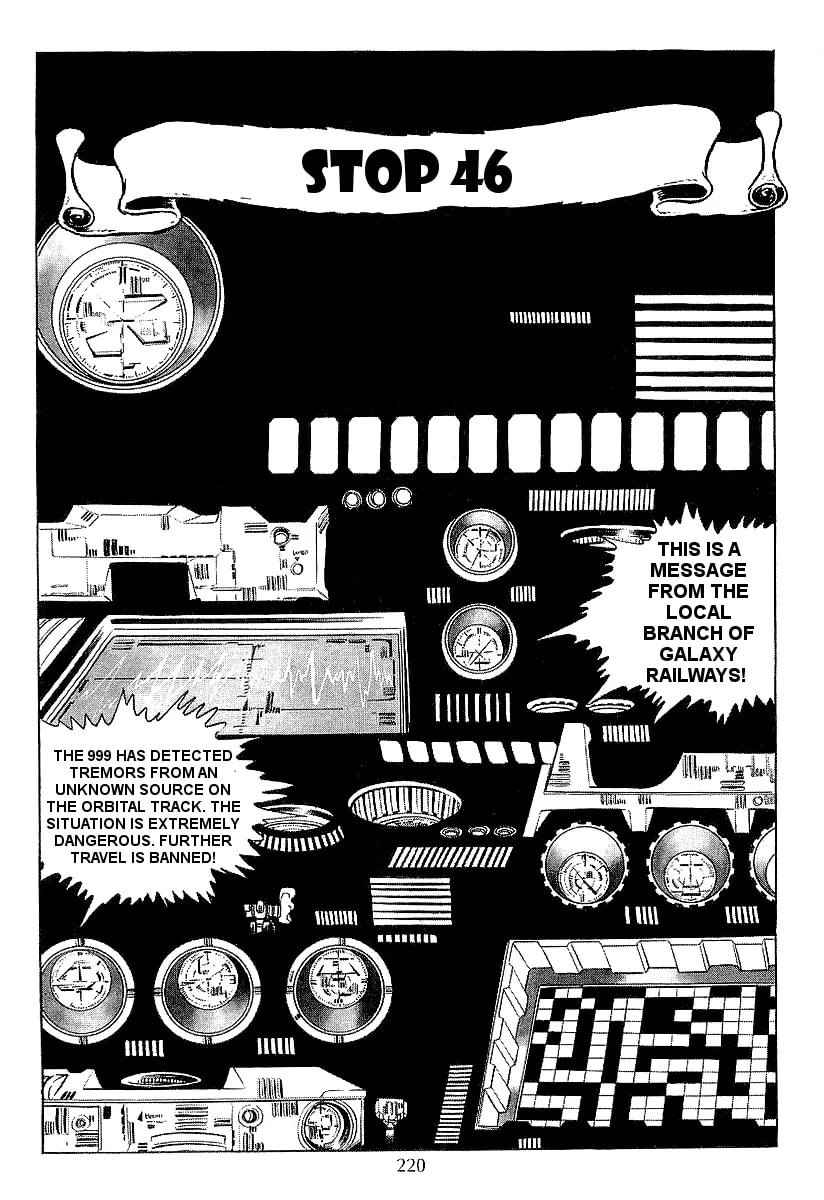 Read Galaxy Express 999 chapter 46 image 1 on Lezhin