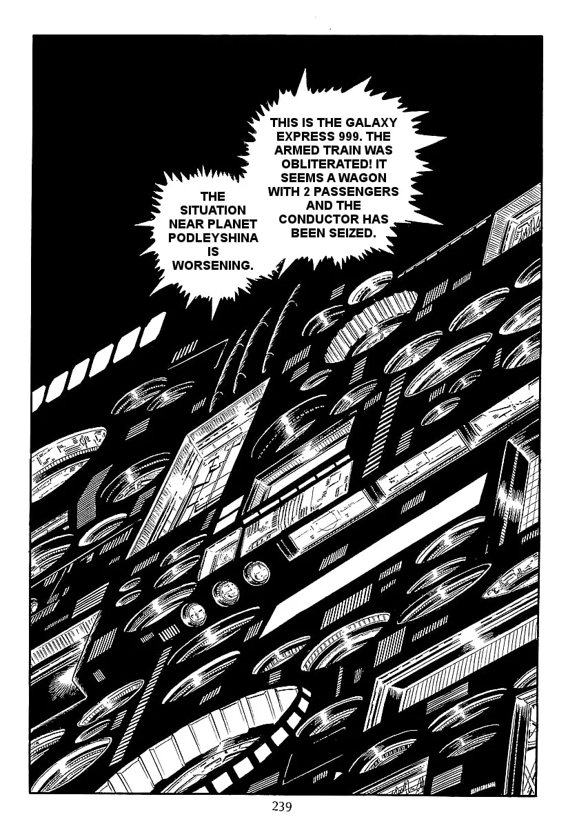 Read Galaxy Express 999 chapter 46 image 18 on Lezhin