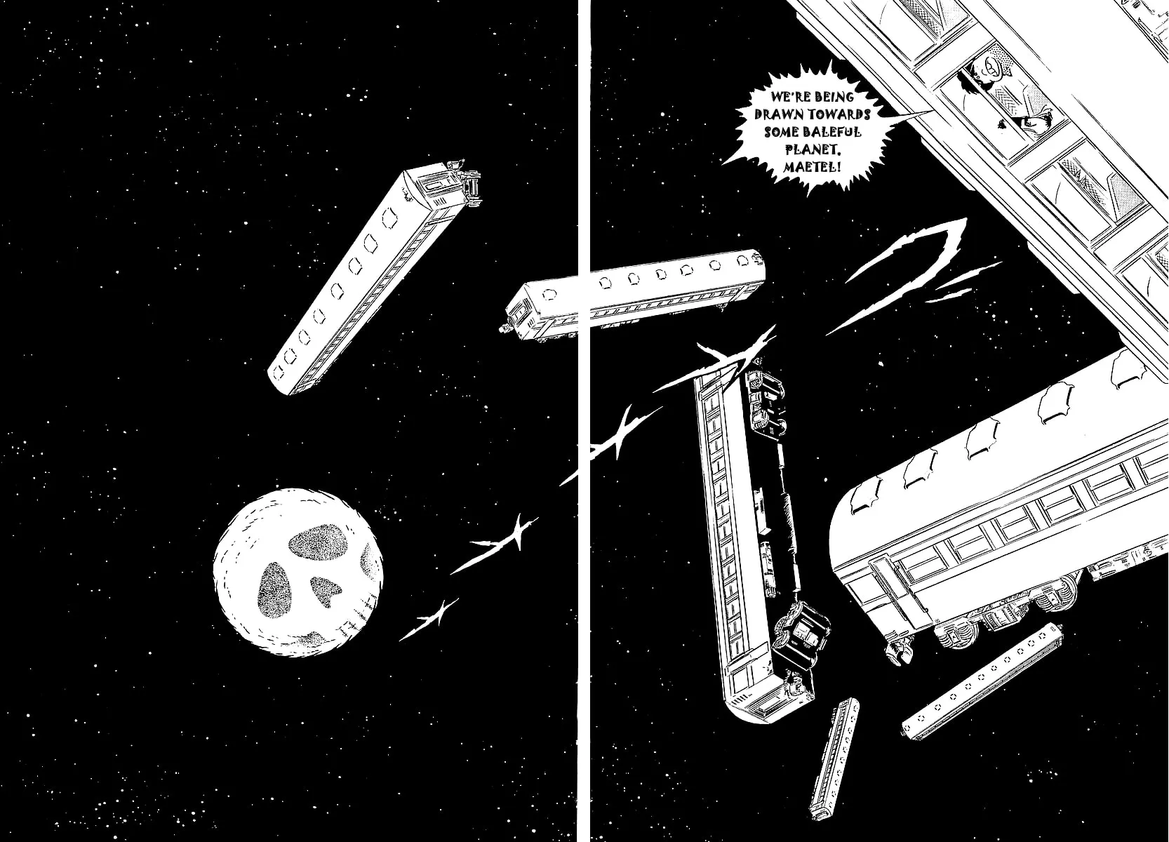 Read Galaxy Express 999 chapter 46 image 5 on Lezhin