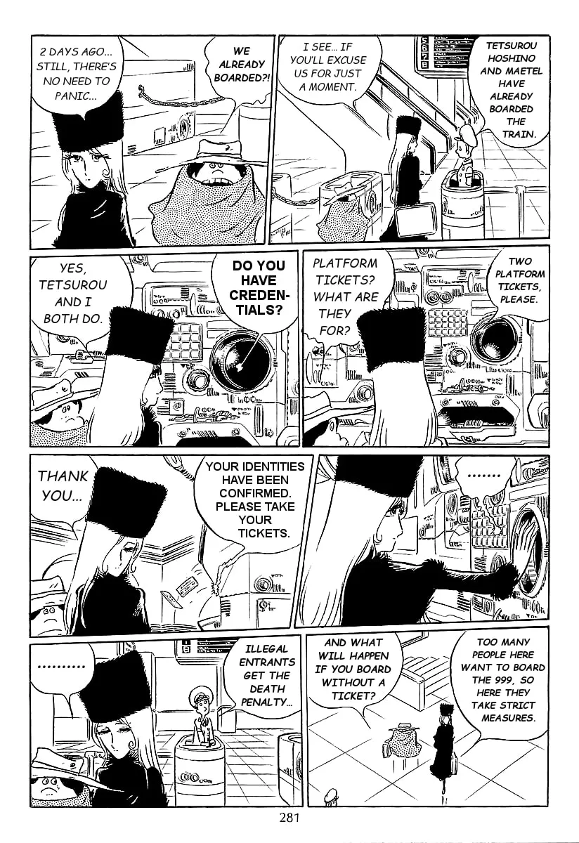 Read Galaxy Express 999 chapter 47 image 23 on Lezhin