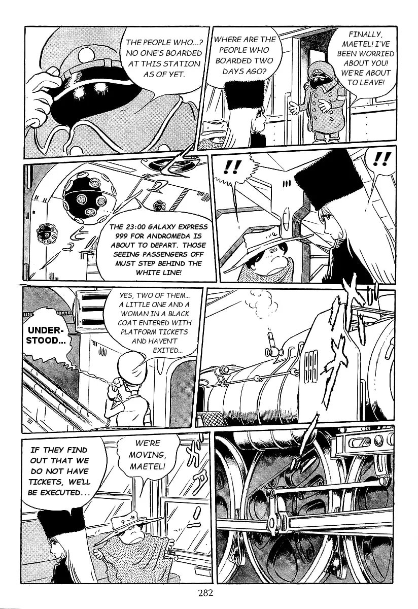 Read Galaxy Express 999 chapter 47 image 24 on Lezhin