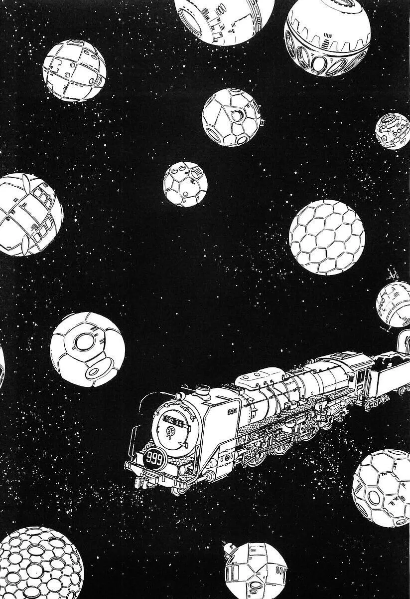 Read Galaxy Express 999 chapter 48 image 11 on Lezhin