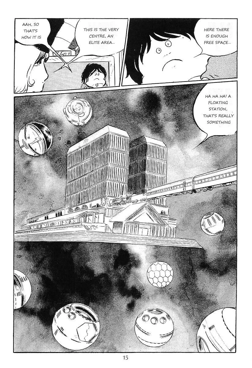 Read Galaxy Express 999 chapter 48 image 17 on Lezhin