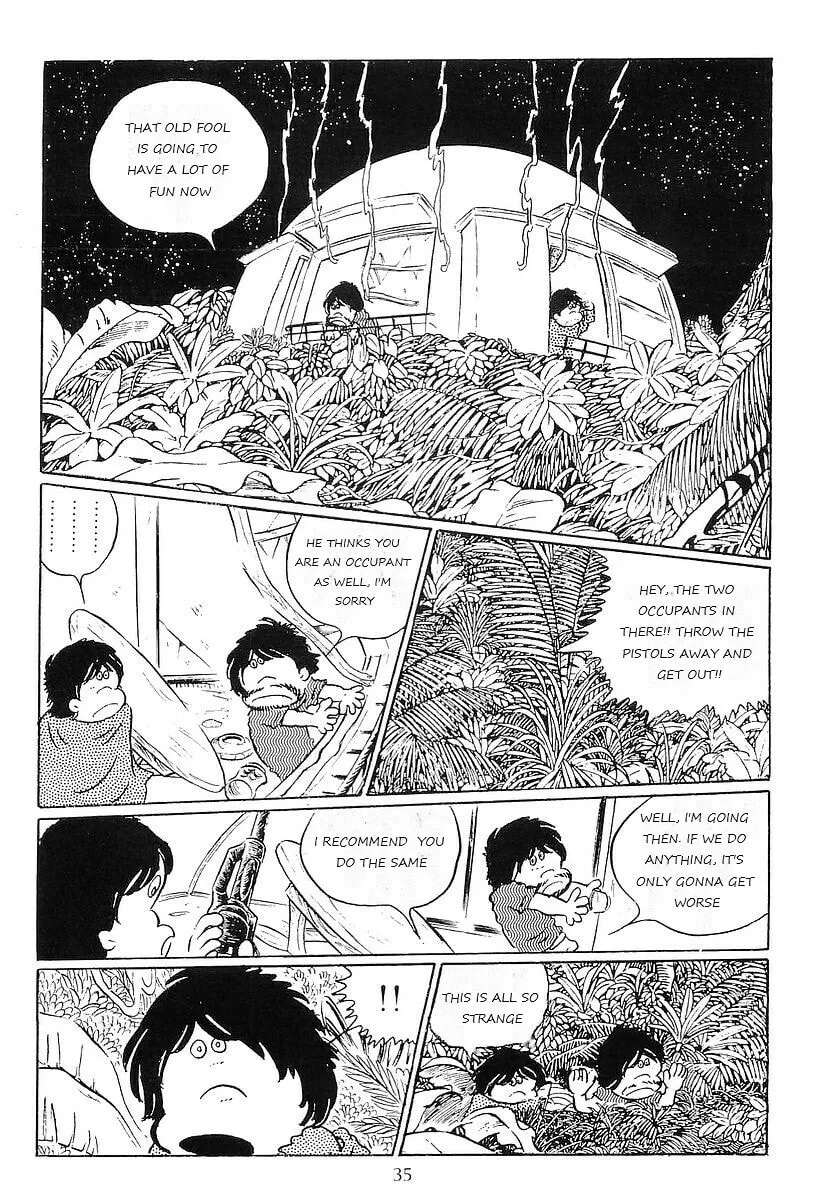 Read Galaxy Express 999 chapter 48 image 37 on Lezhin