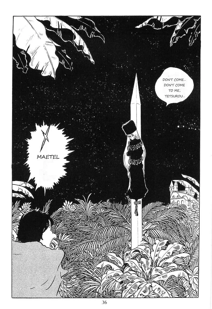 Read Galaxy Express 999 chapter 48 image 38 on Lezhin