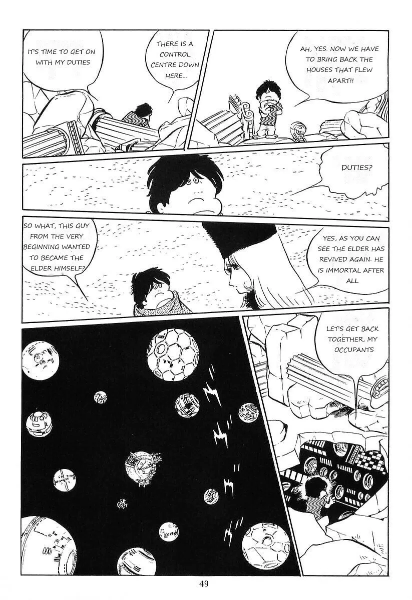 Read Galaxy Express 999 chapter 48 image 51 on Lezhin
