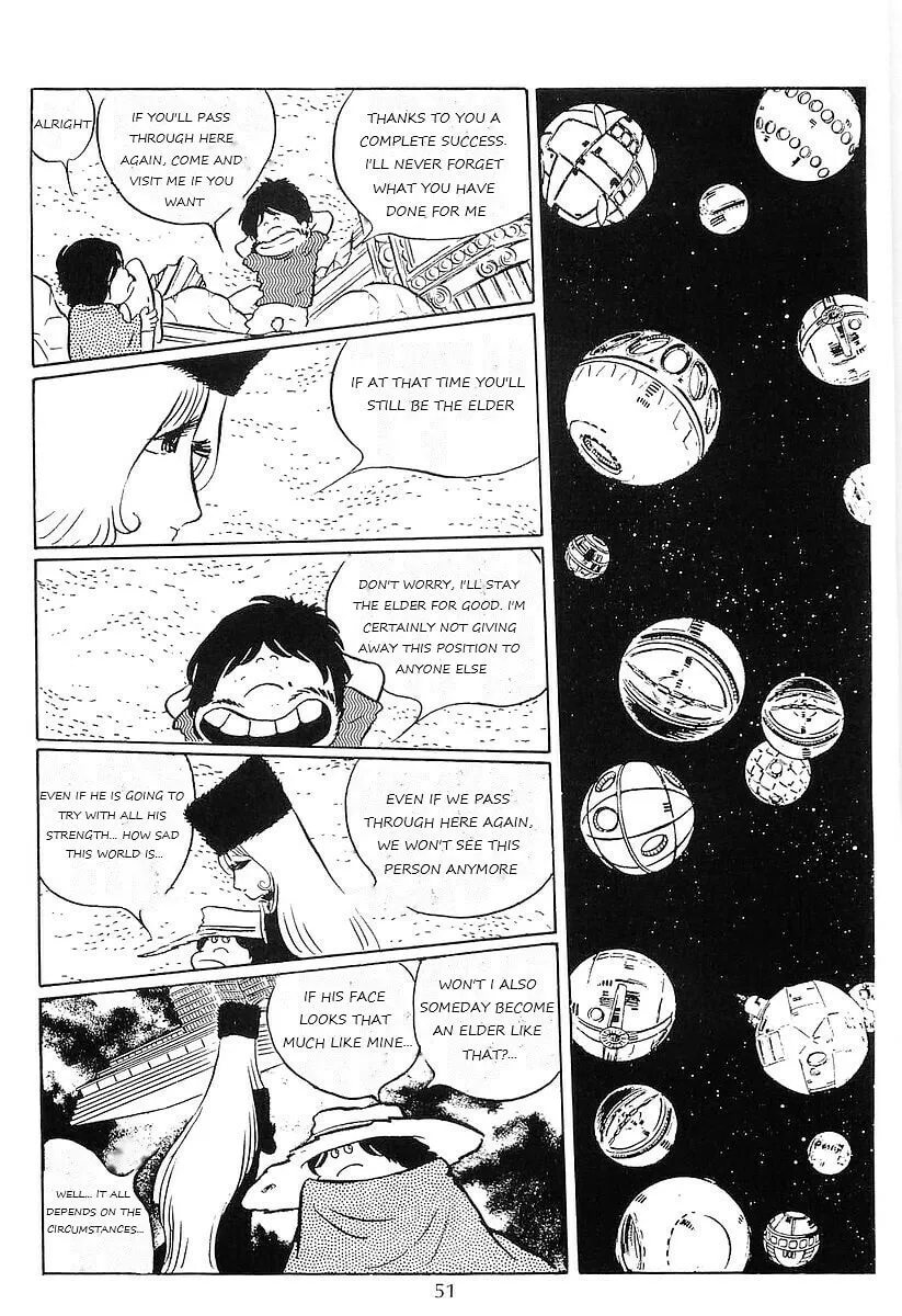 Read Galaxy Express 999 chapter 48 image 53 on Lezhin