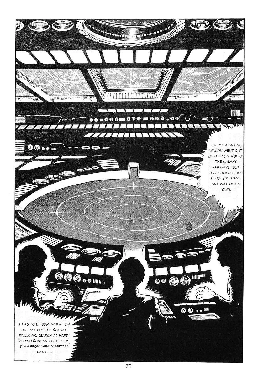Read Galaxy Express 999 chapter 49 image 22 on Lezhin