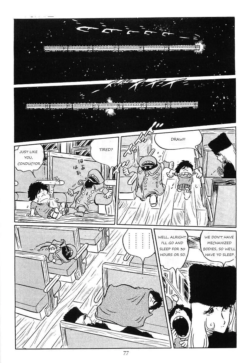 Read Galaxy Express 999 chapter 49 image 24 on Lezhin