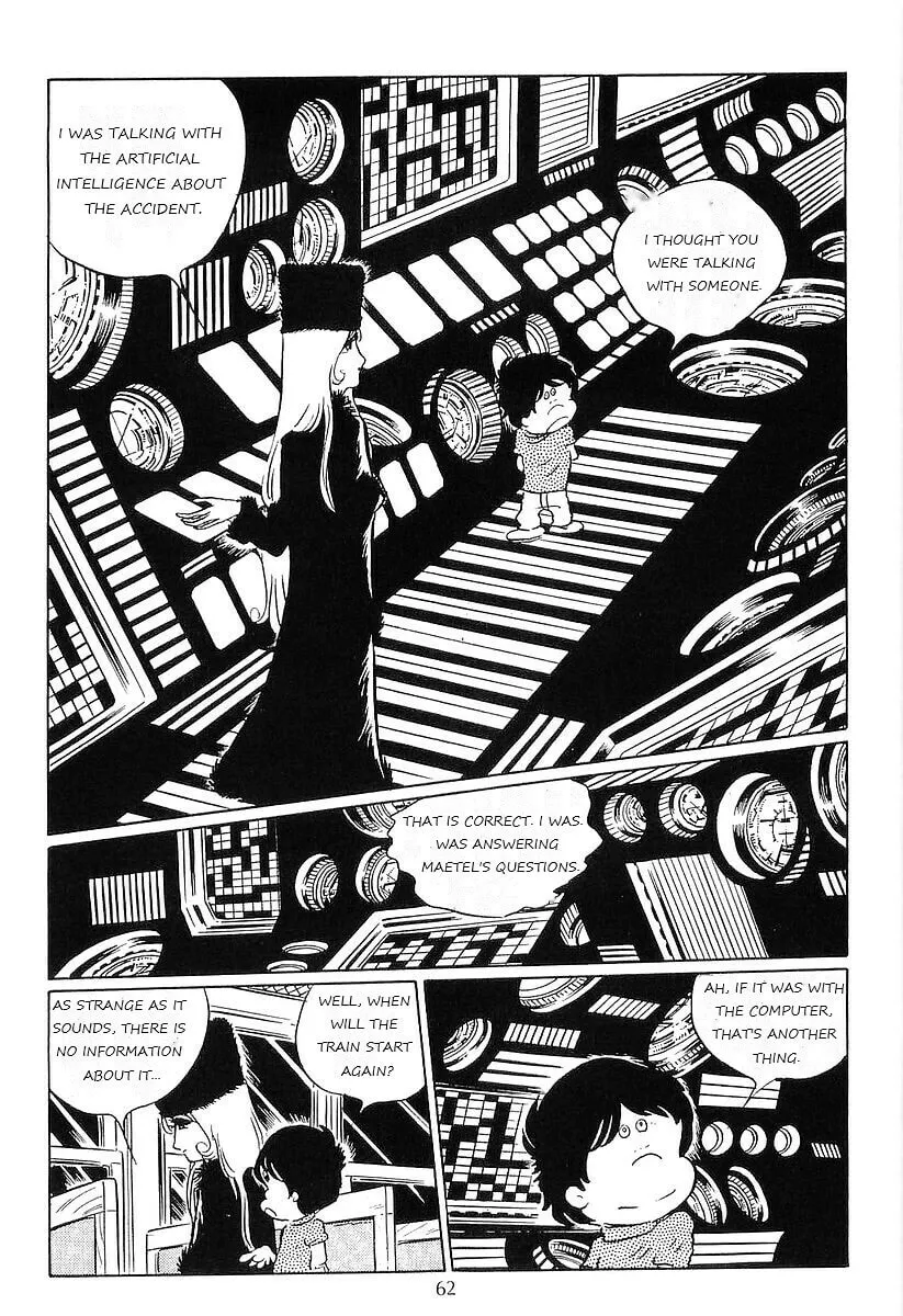 Read Galaxy Express 999 chapter 49 image 9 on Lezhin