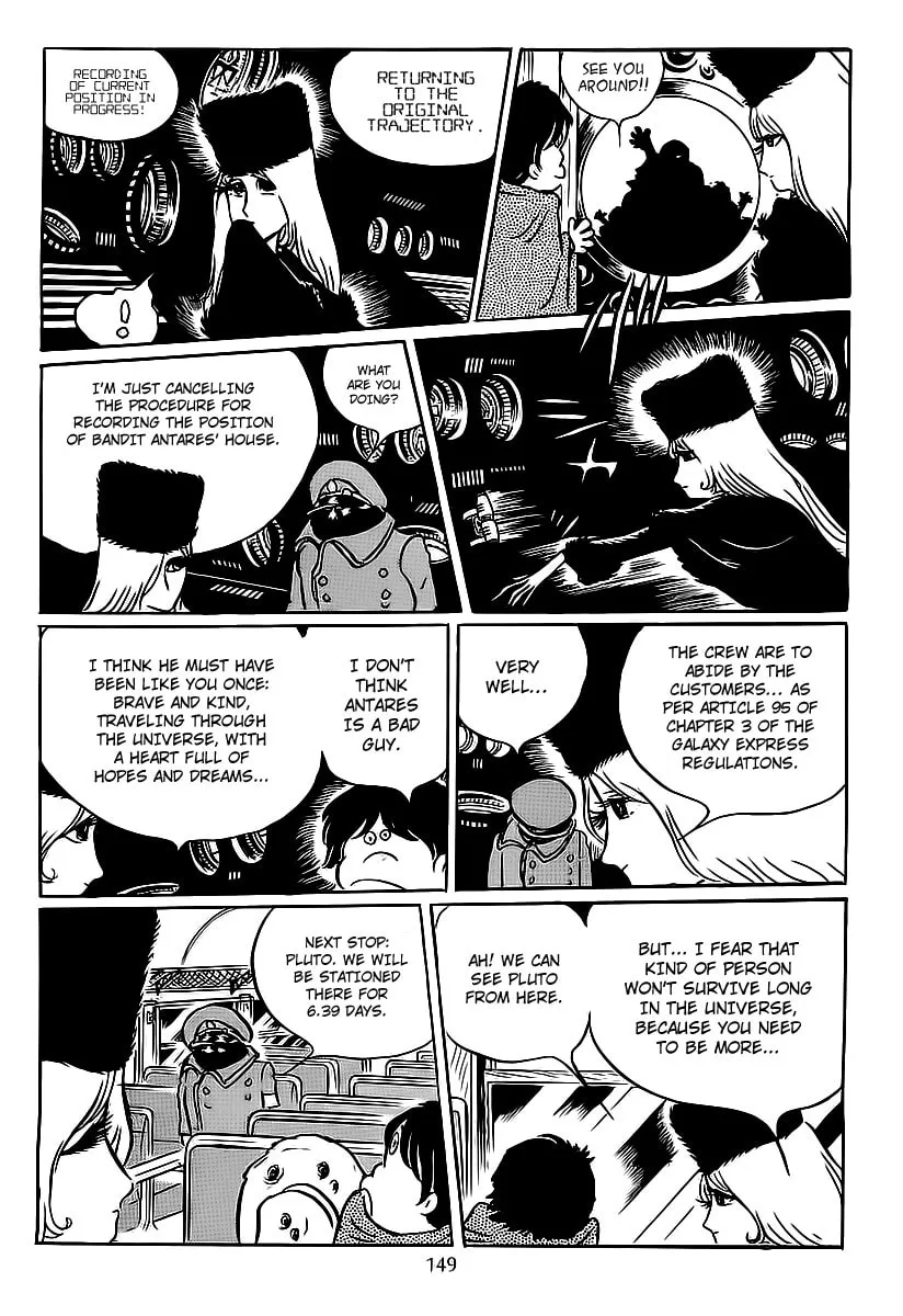 Read Galaxy Express 999 chapter 5 image 16 on Lezhin