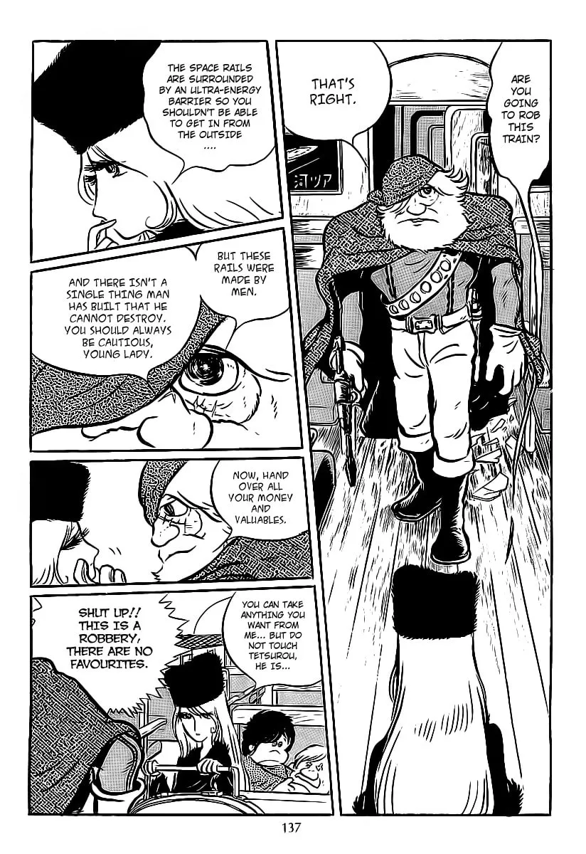 Read Galaxy Express 999 chapter 5 image 4 on Lezhin