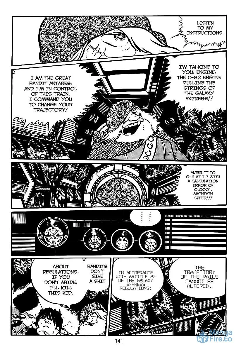Read Galaxy Express 999 chapter 5 image 8 on Lezhin