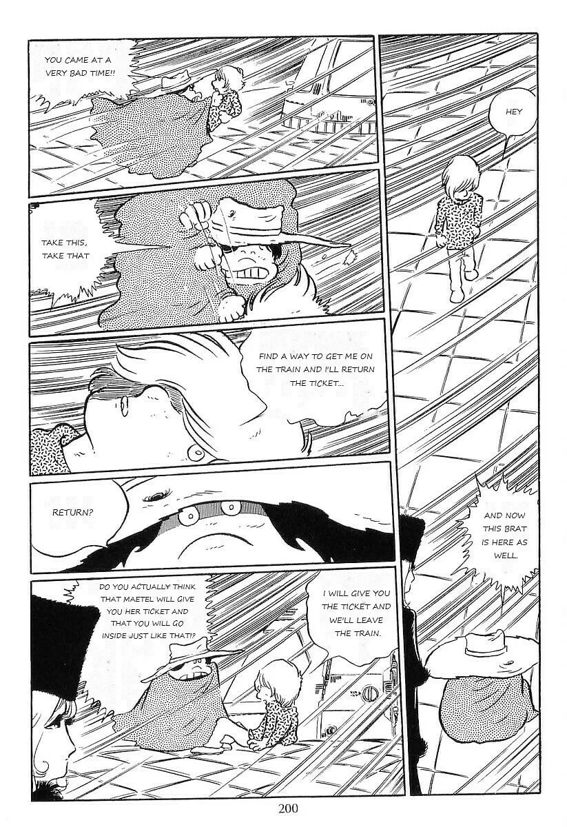 Read Galaxy Express 999 chapter 52 image 19 on Lezhin
