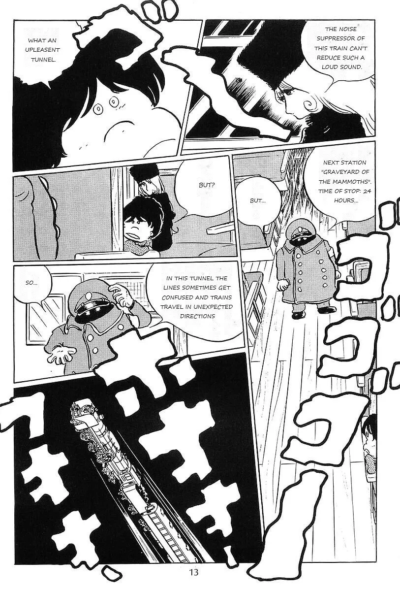 Read Galaxy Express 999 chapter 55 image 15 on Lezhin
