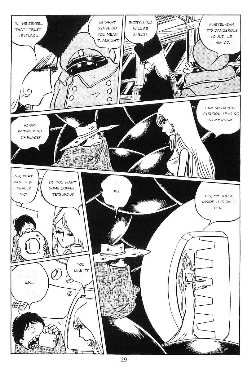 Read Galaxy Express 999 chapter 55 image 31 on Lezhin
