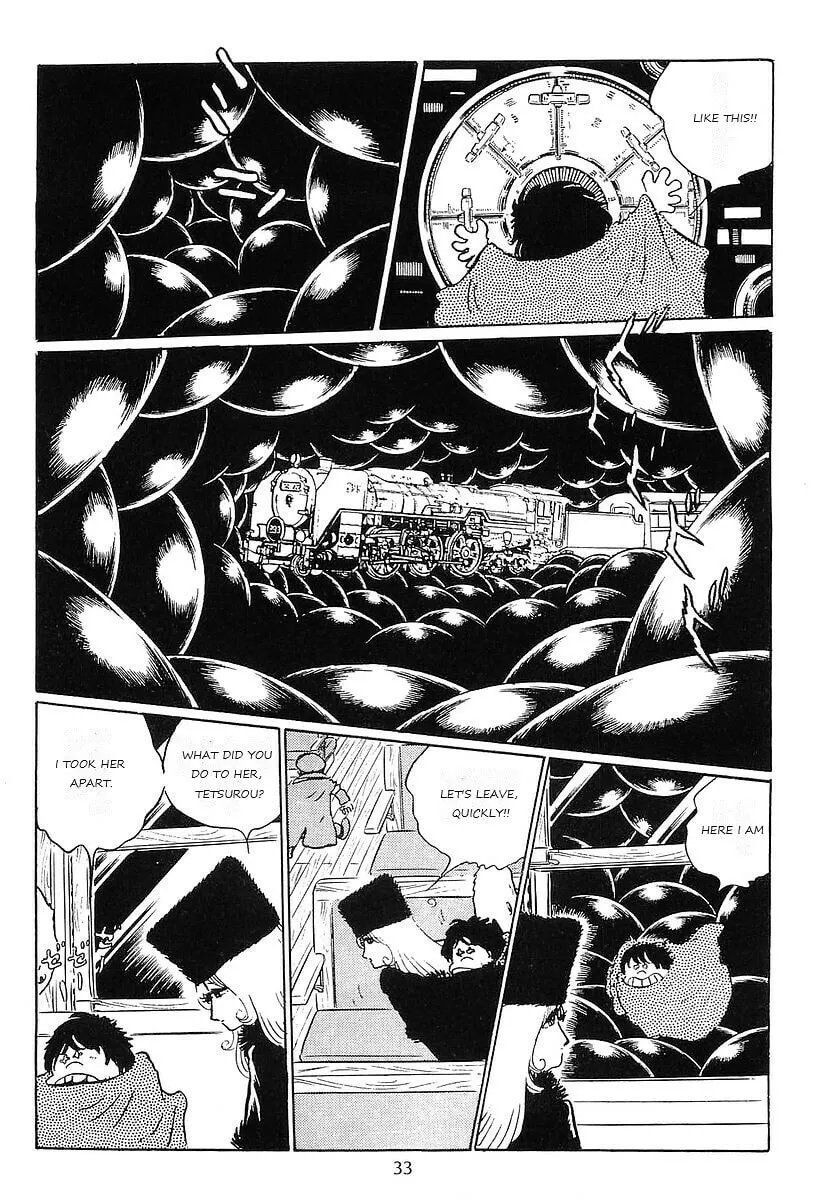 Read Galaxy Express 999 chapter 55 image 35 on Lezhin