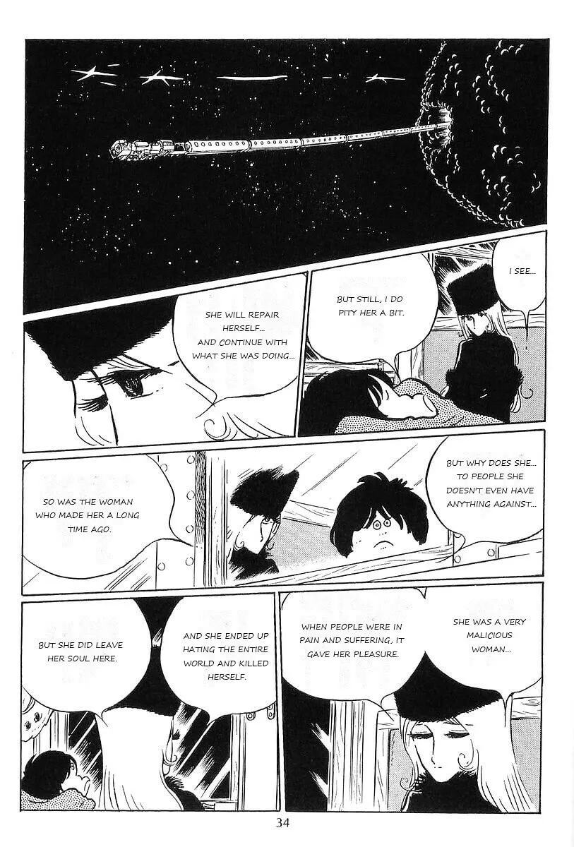 Read Galaxy Express 999 chapter 55 image 36 on Lezhin