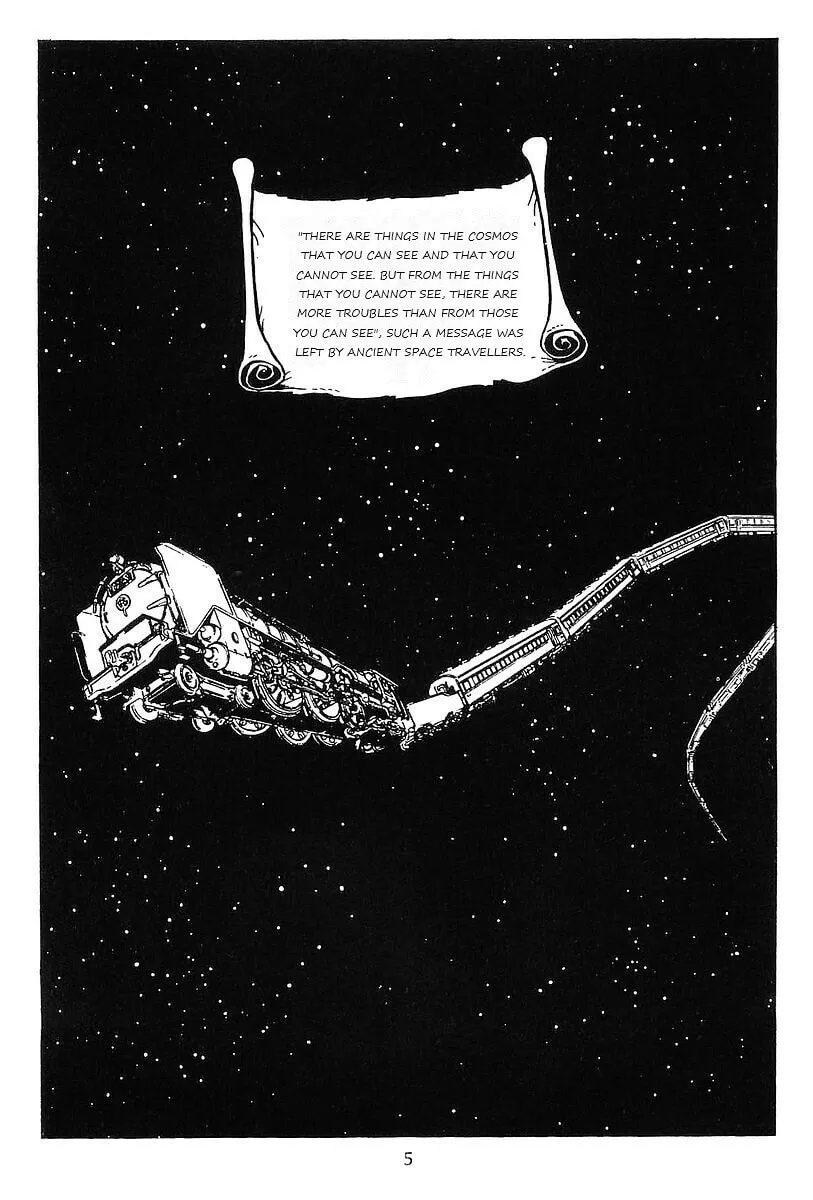 Read Galaxy Express 999 chapter 55 image 7 on Lezhin