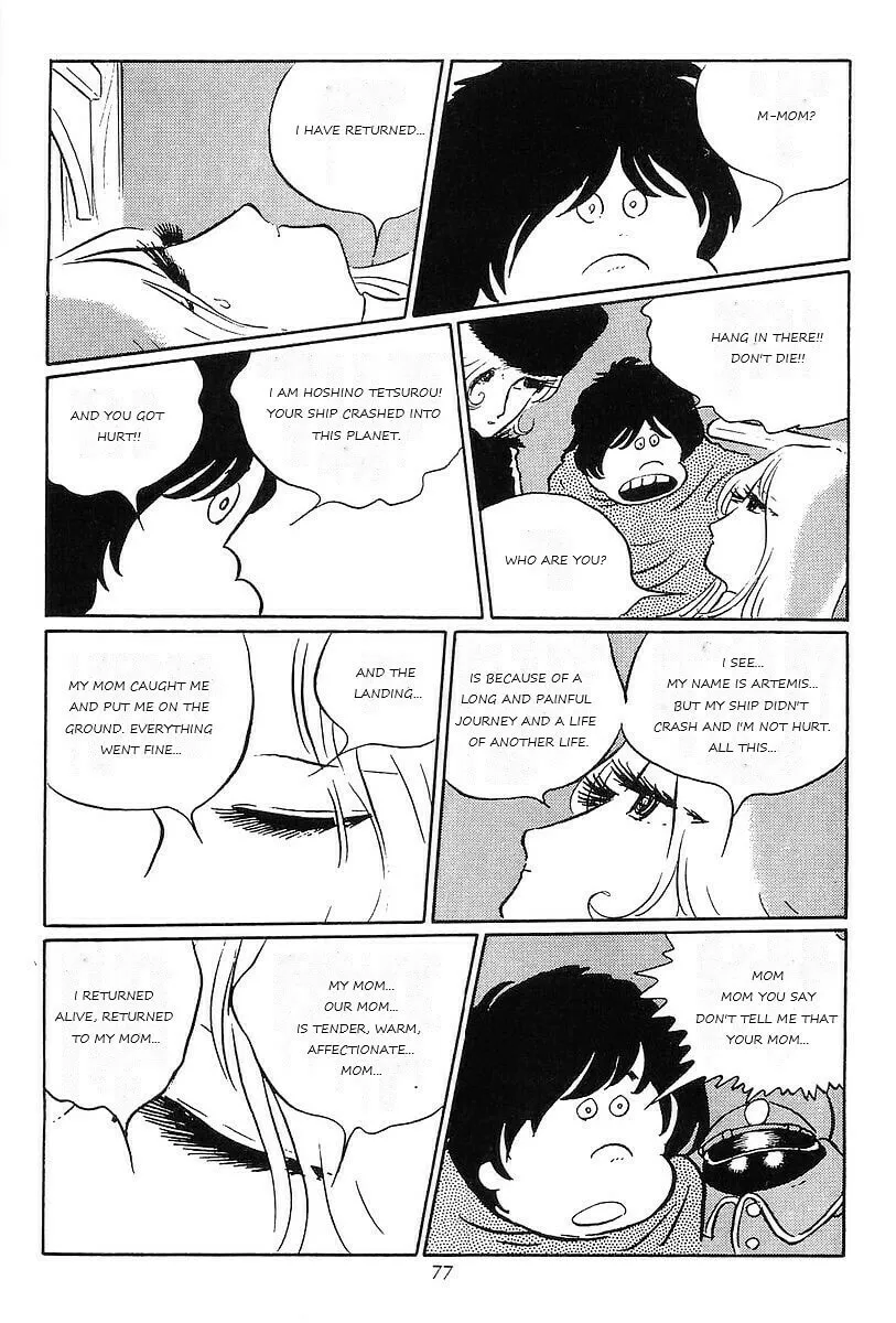 Read Galaxy Express 999 chapter 56 image 40 on Lezhin