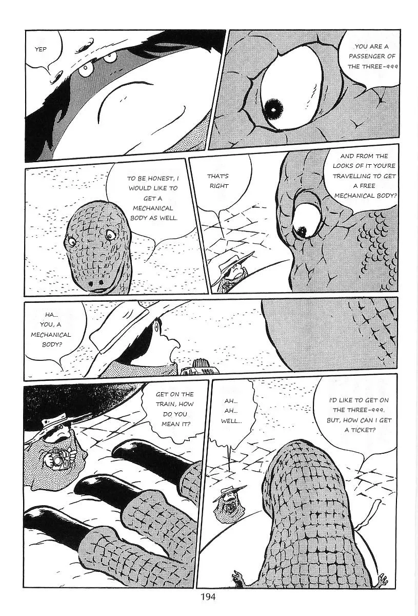 Read Galaxy Express 999 chapter 59 image 25 on Lezhin