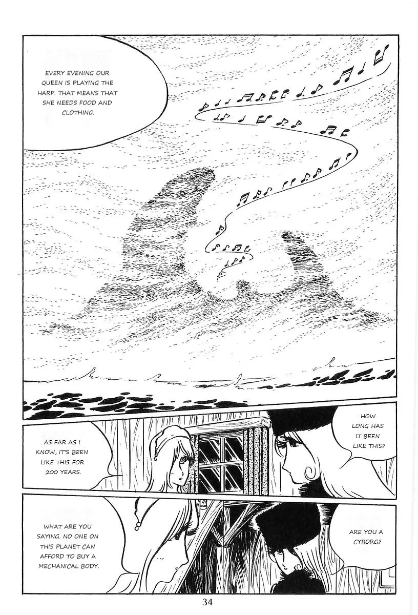 Read Galaxy Express 999 chapter 62 image 36 on Lezhin