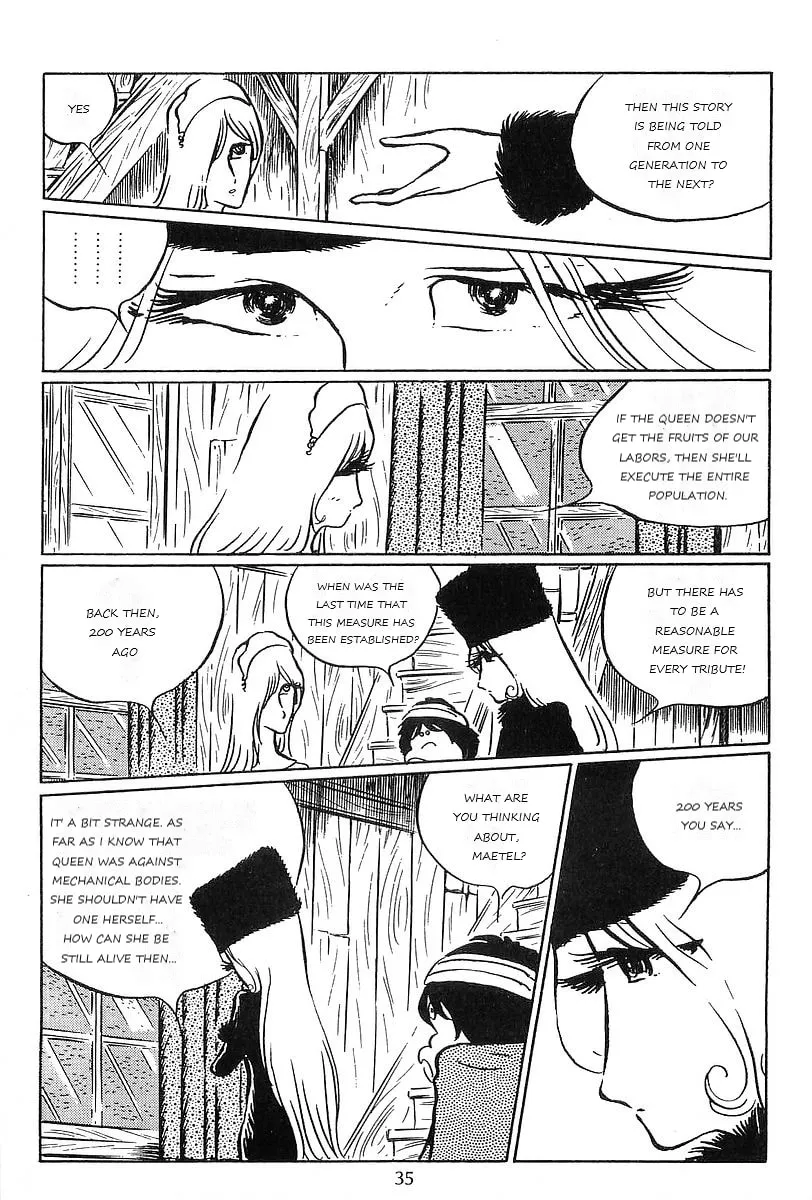 Read Galaxy Express 999 chapter 62 image 37 on Lezhin