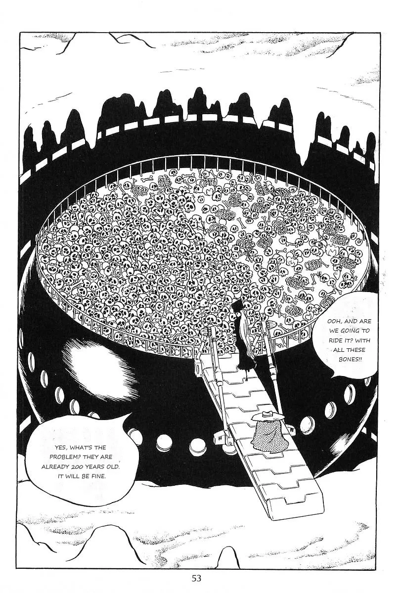 Read Galaxy Express 999 chapter 62 image 55 on Lezhin