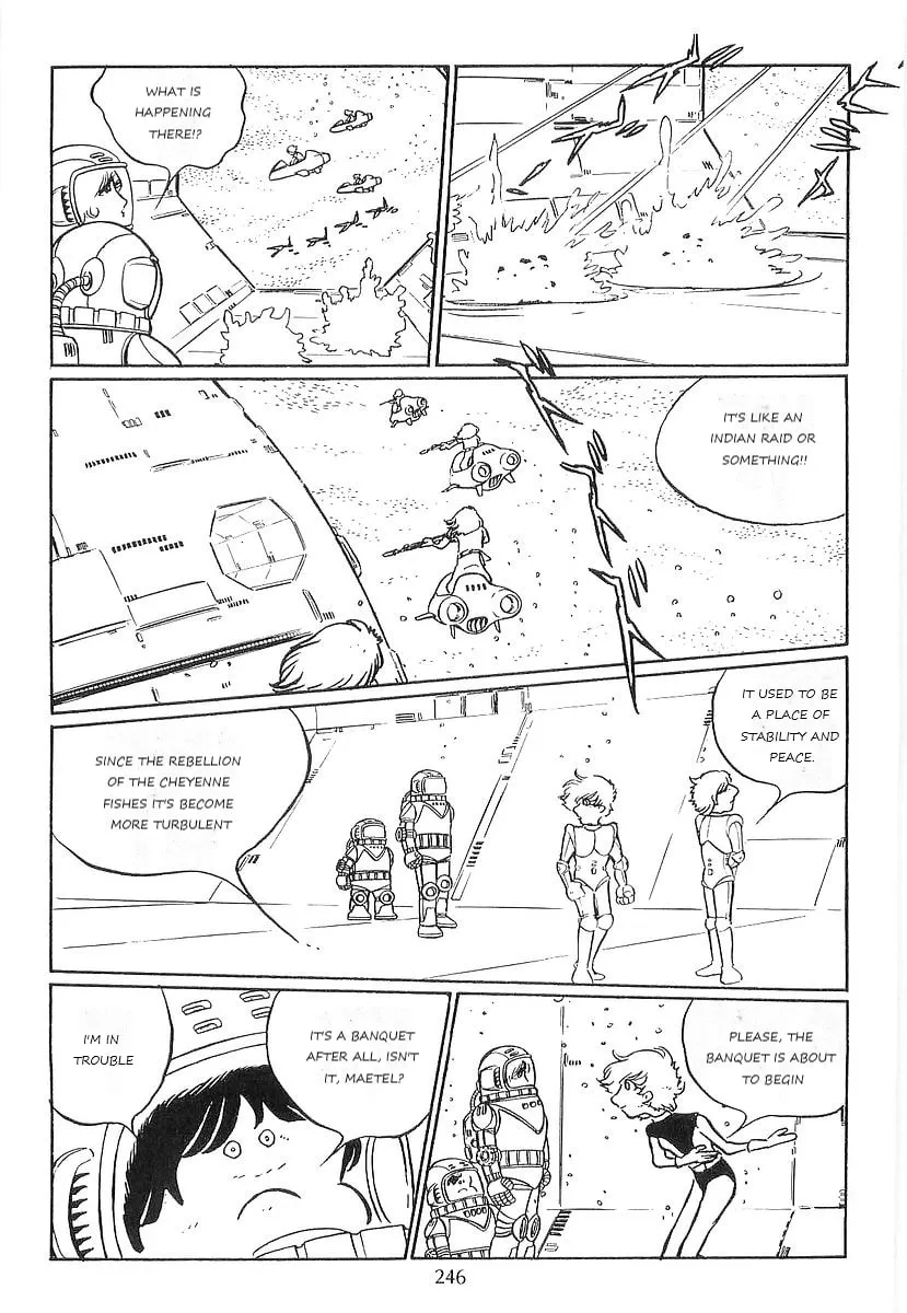 Read Galaxy Express 999 chapter 66 image 33 on Lezhin