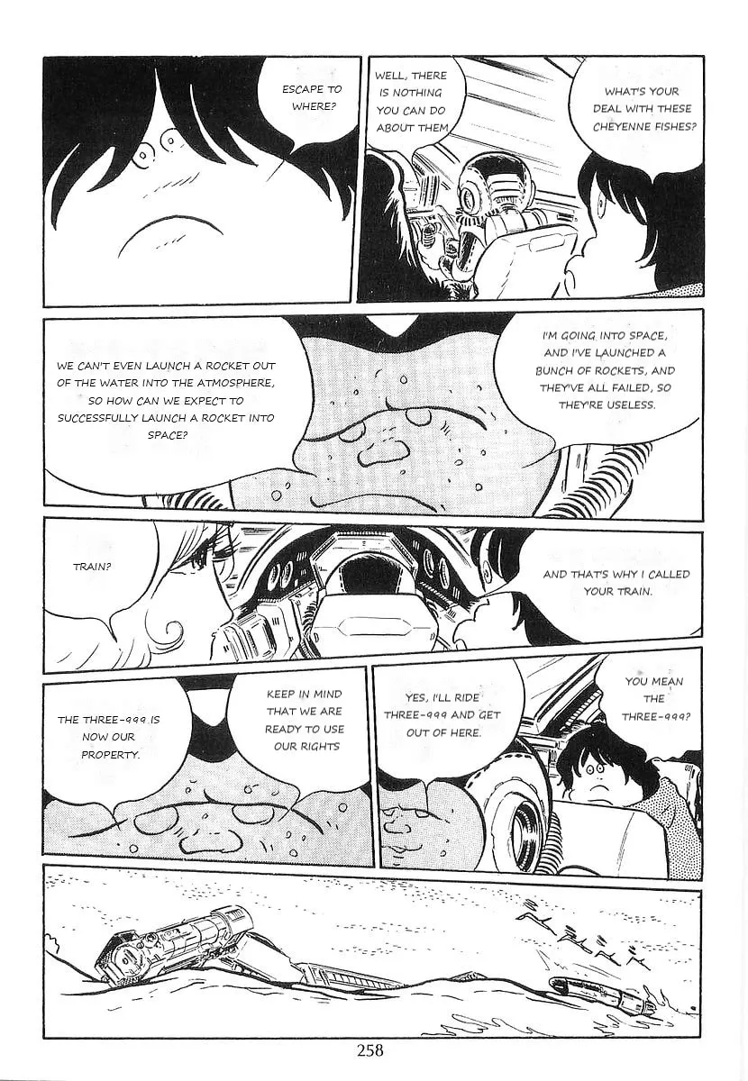 Read Galaxy Express 999 chapter 66 image 45 on Lezhin