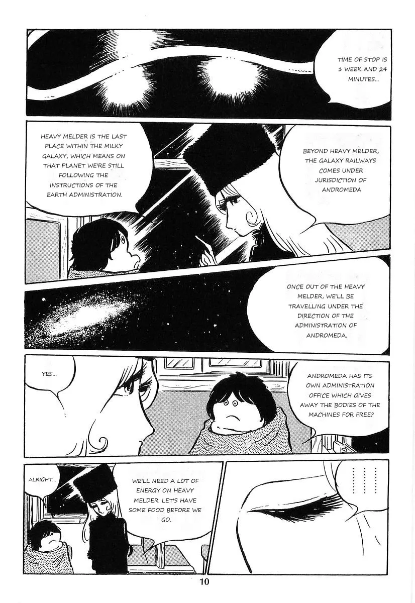 Read Galaxy Express 999 chapter 68 image 12 on Lezhin
