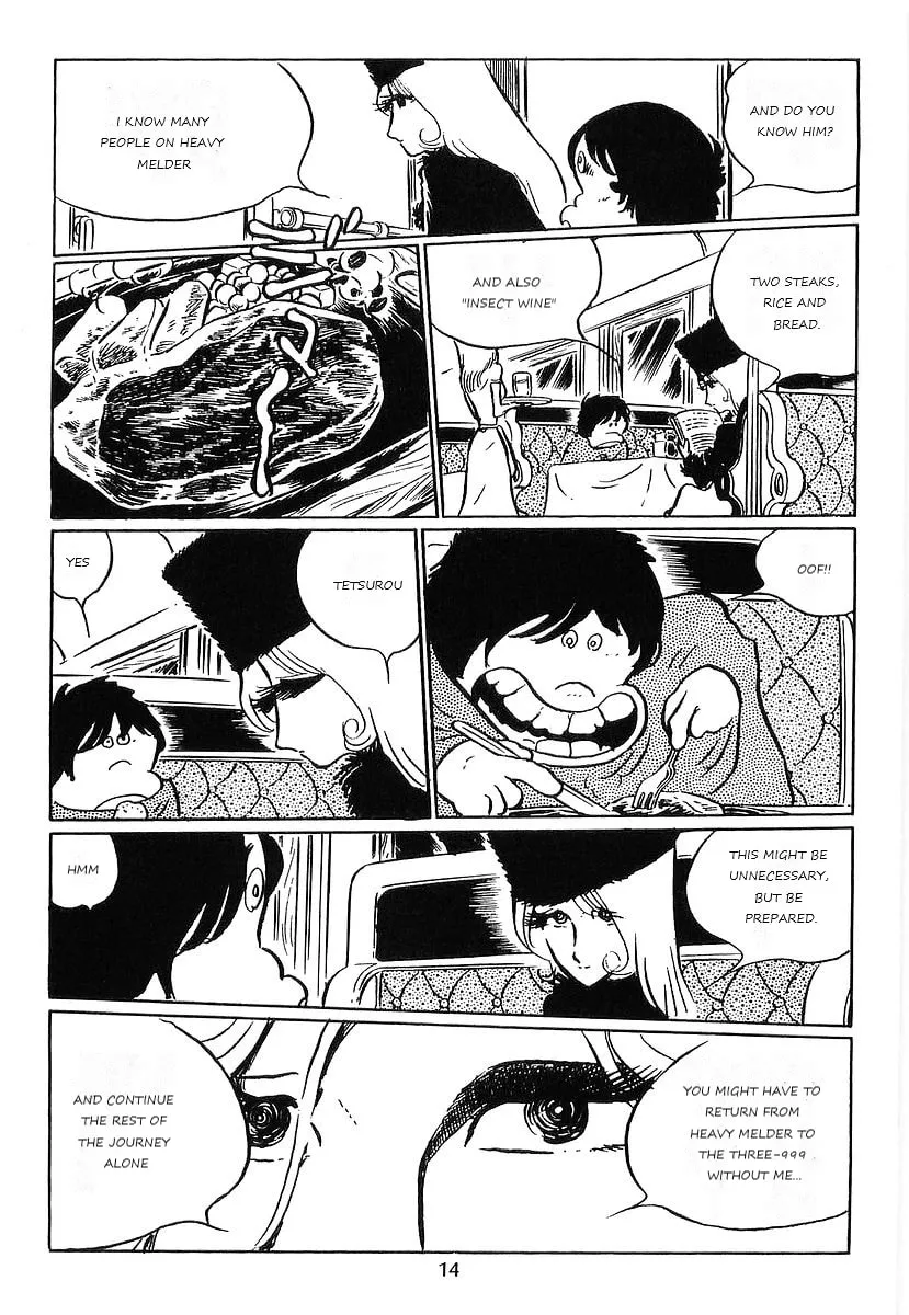 Read Galaxy Express 999 chapter 68 image 16 on Lezhin