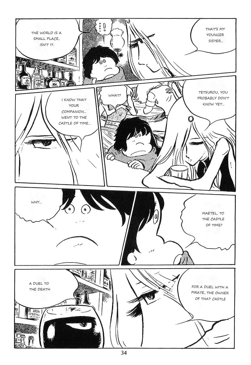 Read Galaxy Express 999 chapter 68 image 36 on Lezhin