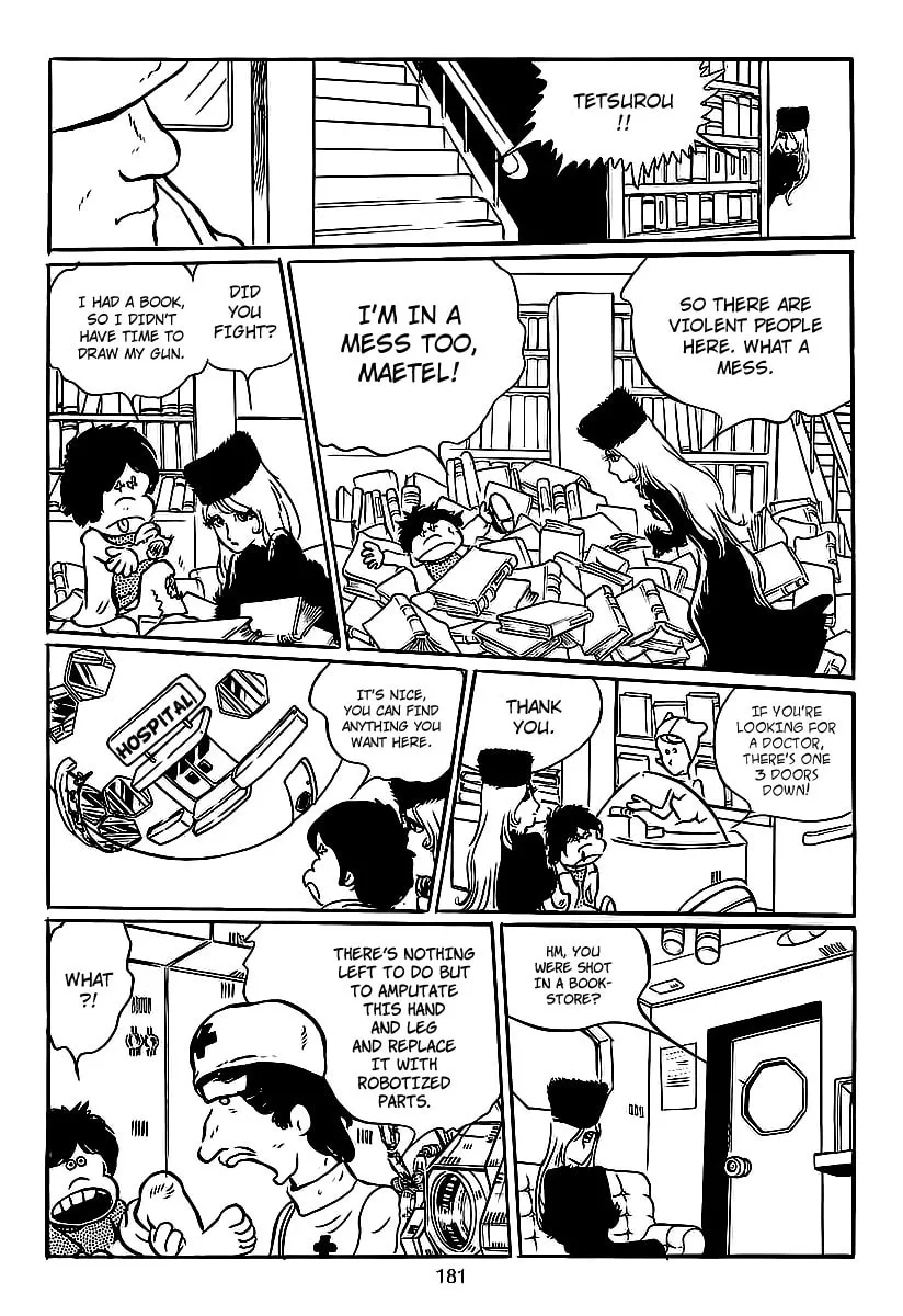 Read Galaxy Express 999 chapter 7 image 10 on Lezhin