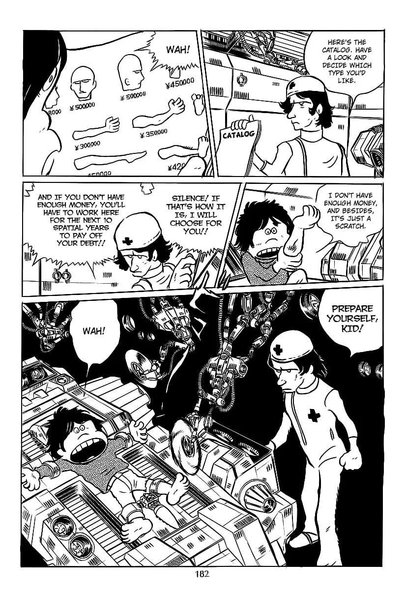 Read Galaxy Express 999 chapter 7 image 11 on Lezhin