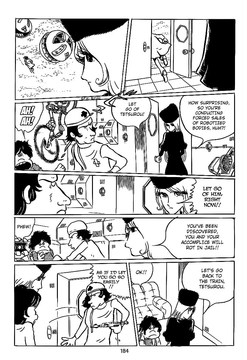 Read Galaxy Express 999 chapter 7 image 13 on Lezhin