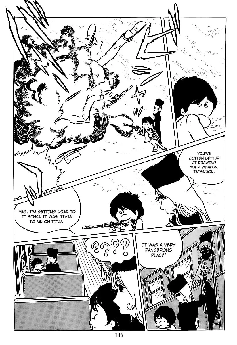 Read Galaxy Express 999 chapter 7 image 15 on Lezhin