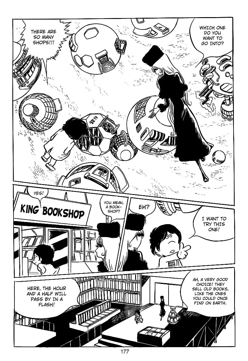 Read Galaxy Express 999 chapter 7 image 6 on Lezhin