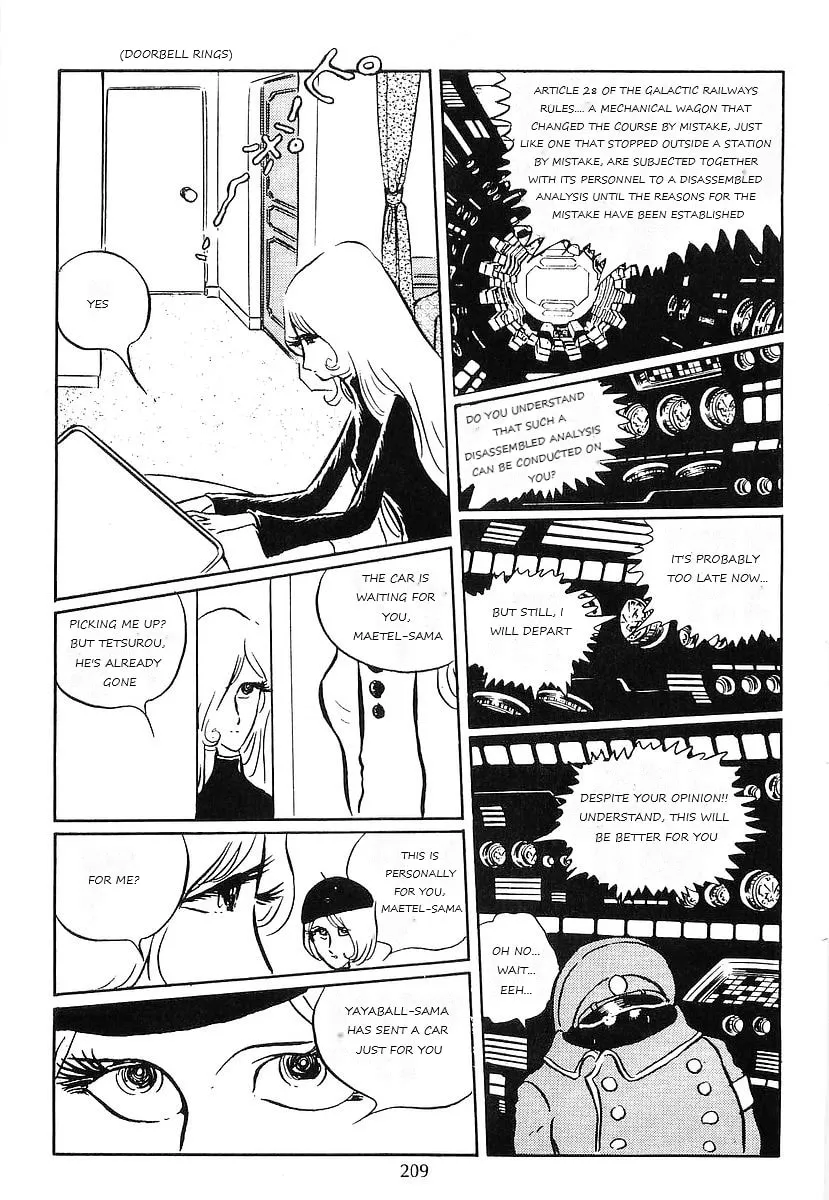 Read Galaxy Express 999 chapter 70 image 30 on Lezhin