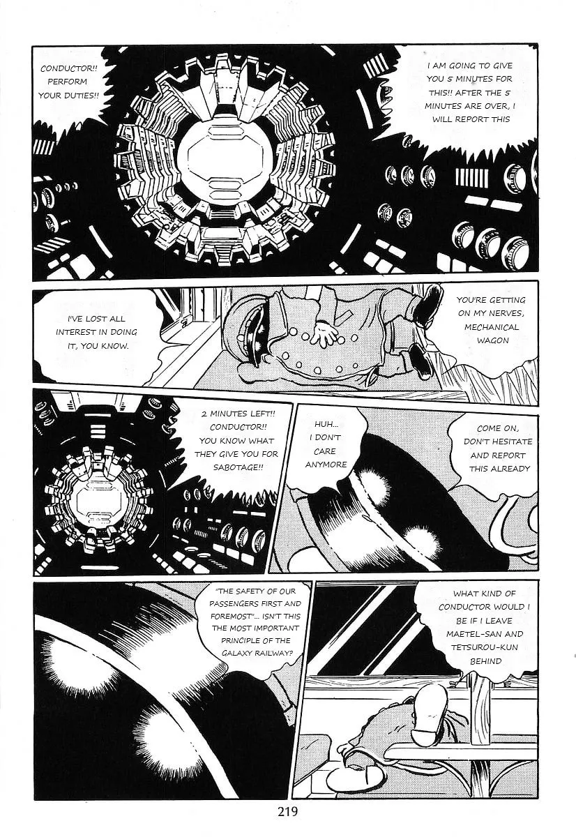 Read Galaxy Express 999 chapter 70 image 40 on Lezhin