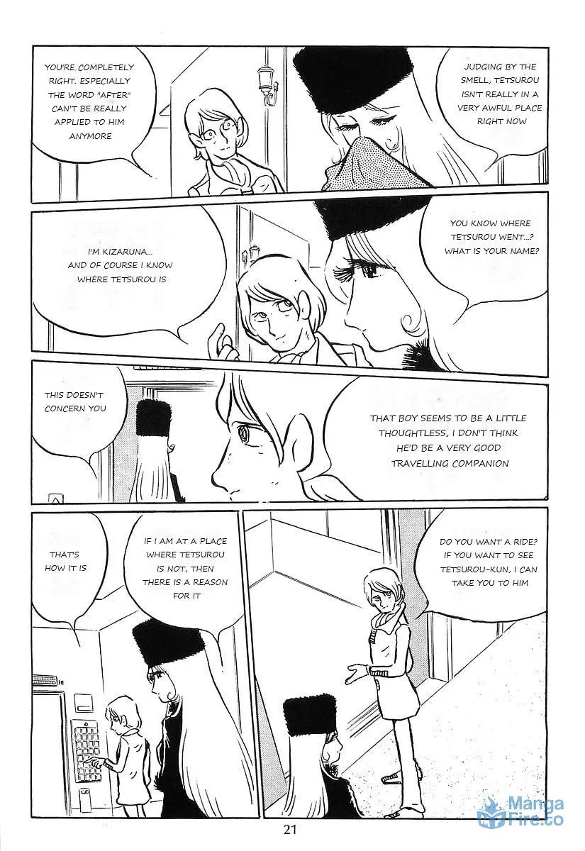 Read Galaxy Express 999 chapter 72 image 23 on Lezhin