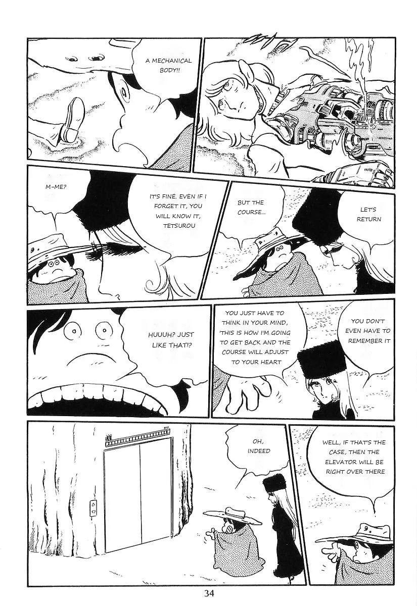 Read Galaxy Express 999 chapter 72 image 36 on Lezhin
