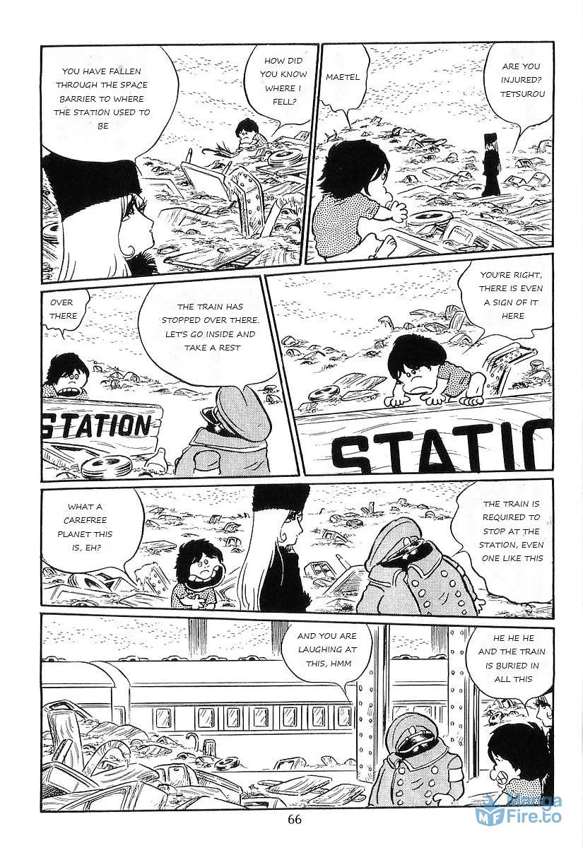 Read Galaxy Express 999 chapter 73 image 29 on Lezhin