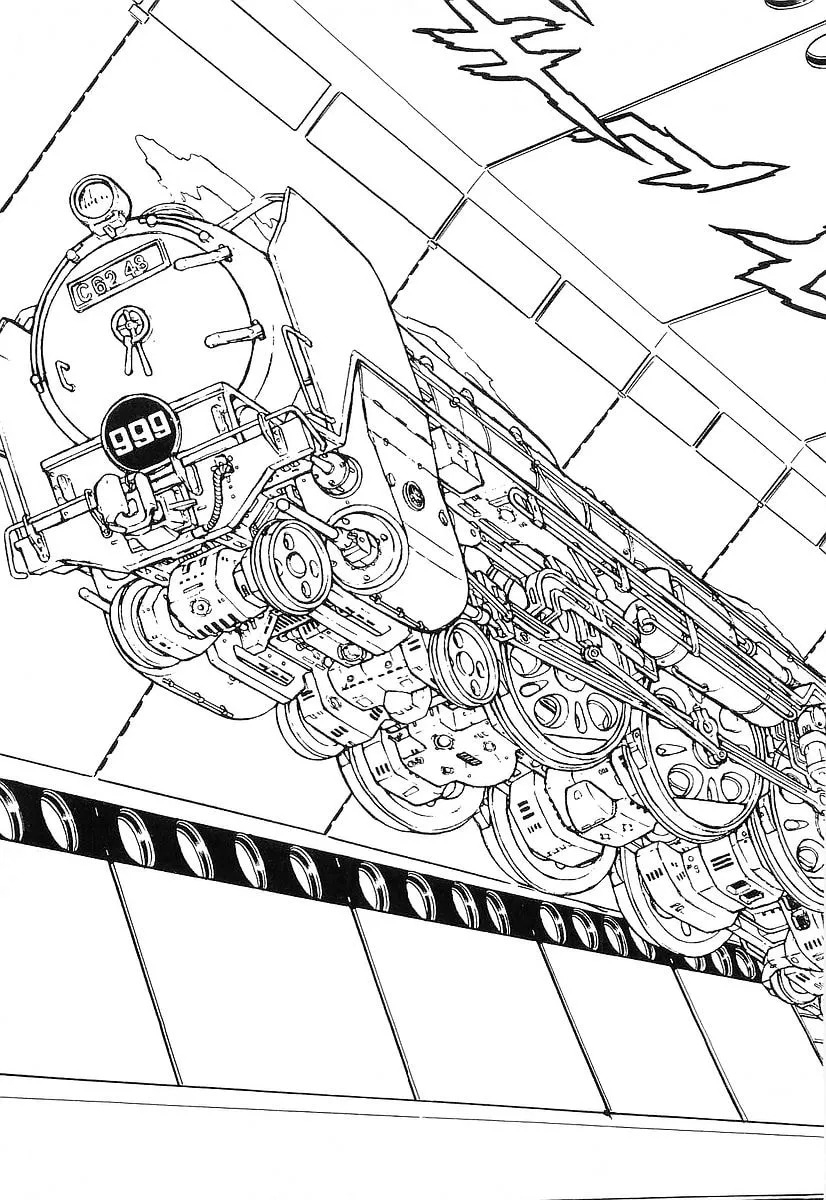 Read Galaxy Express 999 chapter 75 image 22 on Lezhin